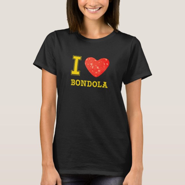 Camiseta Eu amo Bondola em Verona da cozinha Veronesa M (Frente)
