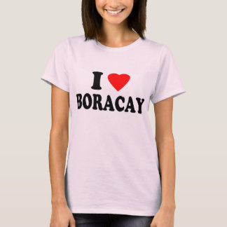 Camiseta Eu amo Boracay