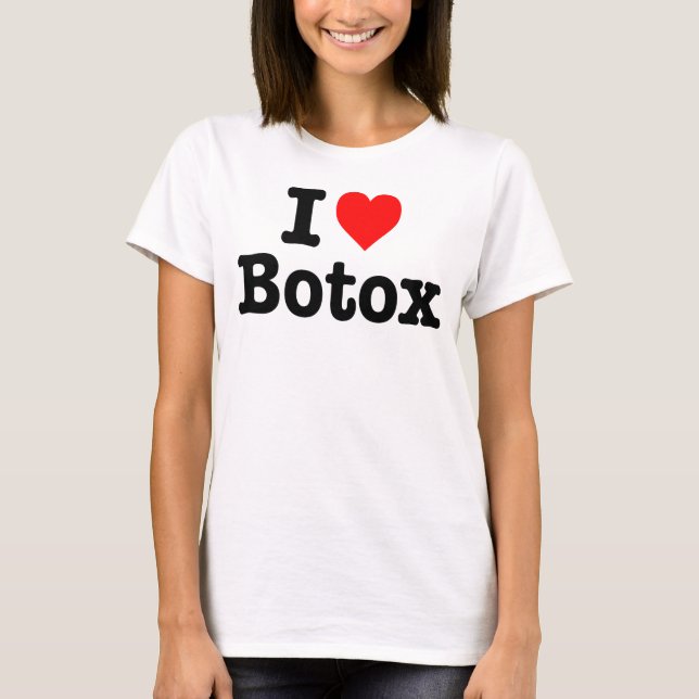 CAMISETA "EU AMO BOTOX " (Frente)