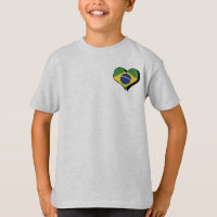 Camiseta Eu Amo Brasil