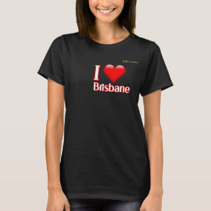Camiseta Eu Amo Brisbane