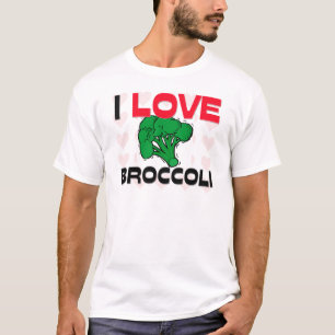 Camiseta Eu amo brócolos