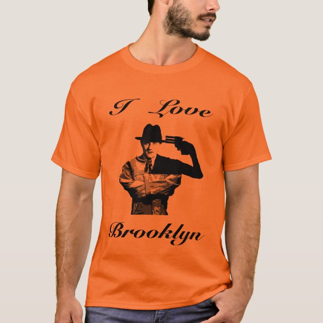 Camiseta Eu amo Brooklyn (Frente)