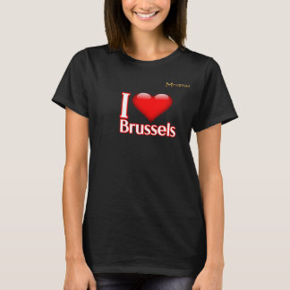 Camiseta Eu Amo Bruxelas