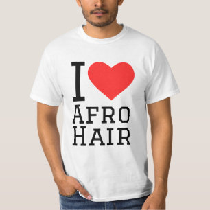 Camiseta Eu amo cabelo Afro