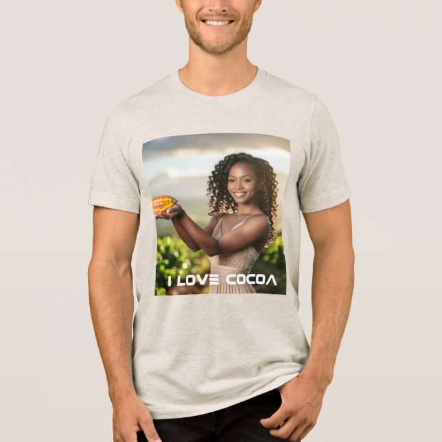 CAMISETA EU AMO CACAU (Frente)