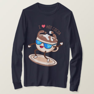 Camiseta Eu Amo Cacau Quente