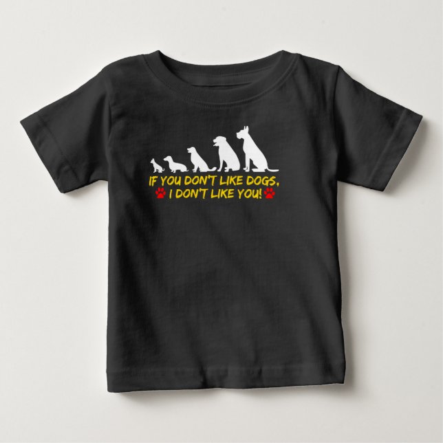 Camiseta Eu amo cachorros (Frente)