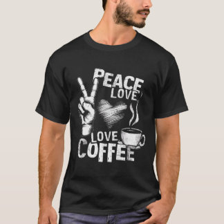 CAMISETA EU AMO CAFÉ