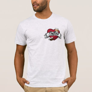 Camiseta Eu Amo Café
