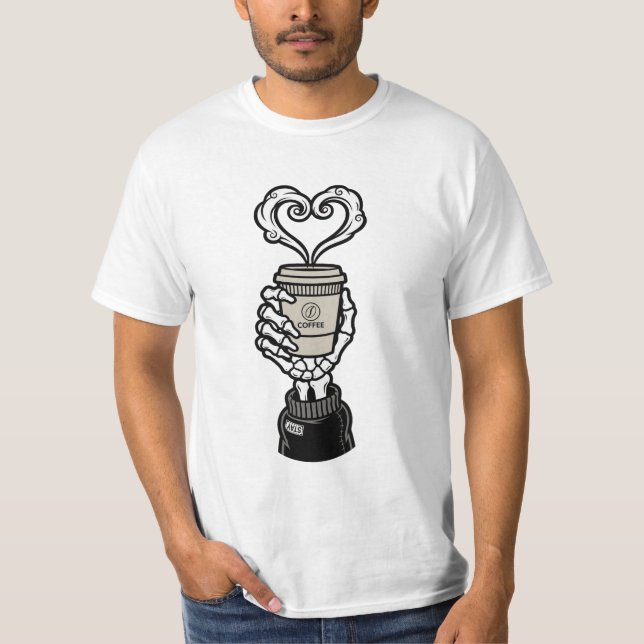 Camiseta eu amo café (Frente)
