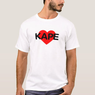 Camiseta Eu amo café - Kape Filipinas