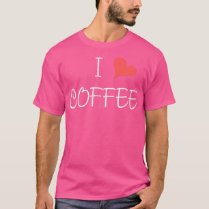 Camiseta Eu Amo Café T