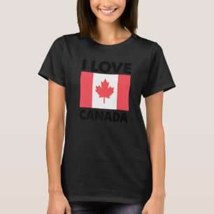 Camiseta Eu amo Canadá I Heart Canada Family Viagem Canadá