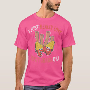 Camiseta Eu Amo Caranguejo Emermita Ok, Bonito E Engraçado