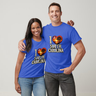 Camiseta EU AMO CAROLINA DO SUL