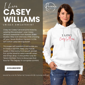 Camiseta Eu Amo Casey Williams Hoodie