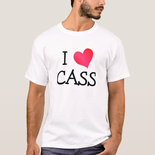 CAMISETA EU AMO CASS (Frente)