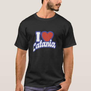 Camiseta Eu Amo Catania