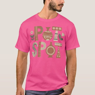 Camiseta Eu Amo Cerâmica E Amor Com Potéria