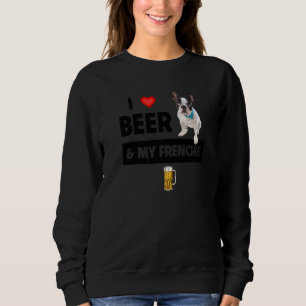 Camiseta Eu Amo Cerveja E Minha Mãe Francesa Pai Buldogue F