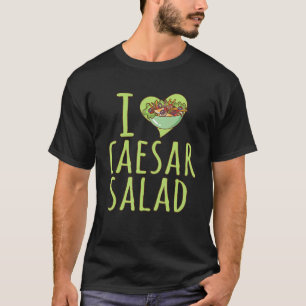 Camiseta Eu Amo César Salada César Salada Vegetal