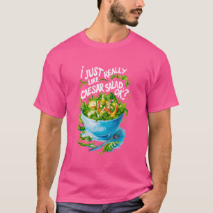 Camiseta Eu Amo César Salada Engraçada Salada Vegeta