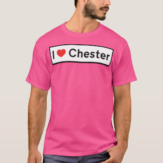 Camiseta Eu Amo Chester