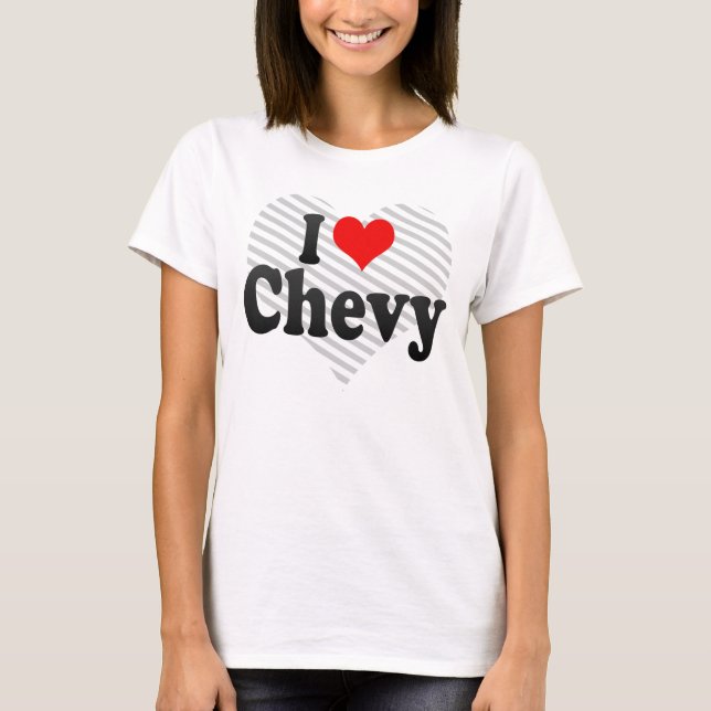 Camiseta Eu amo Chevy (Frente)