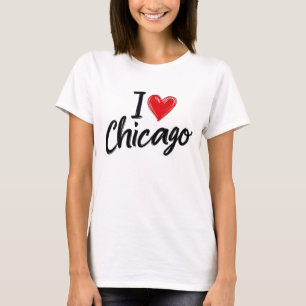 Camiseta Eu amo Chicago