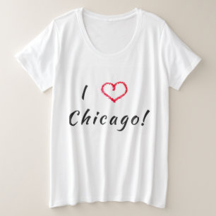 Camiseta Eu Amo Chicago