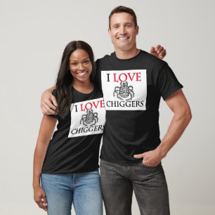 Camiseta Eu amo Chiggers