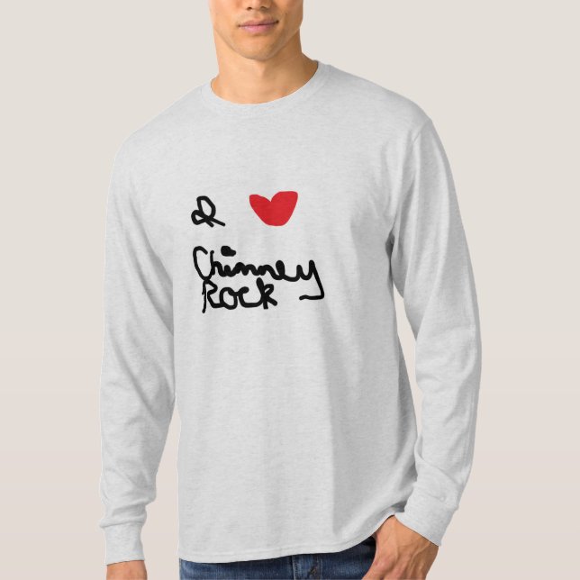 Camiseta EU AMO Chimney Rock (Frente)