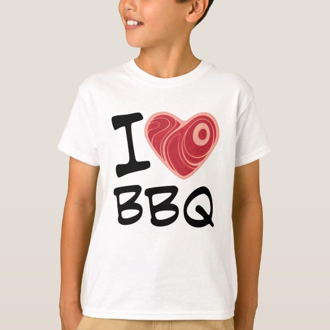 Camiseta Eu Amo Churrasco (Frente)