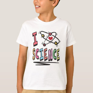 Camiseta Eu amo Ciência