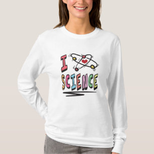 Camiseta Eu amo Ciência