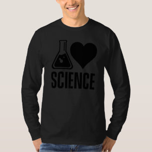 Camiseta Eu Amo Ciências Professoras de Ciências