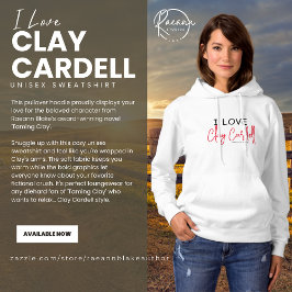 Camiseta Eu Amo Clay Cardell Sweatshirt Básico Unisex