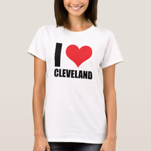 Camiseta Eu amo Cleveland
