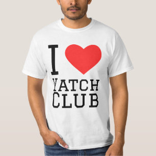Camiseta Eu amo clube de iate