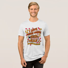 Camiseta Eu Amo Coalhos de Queijo!