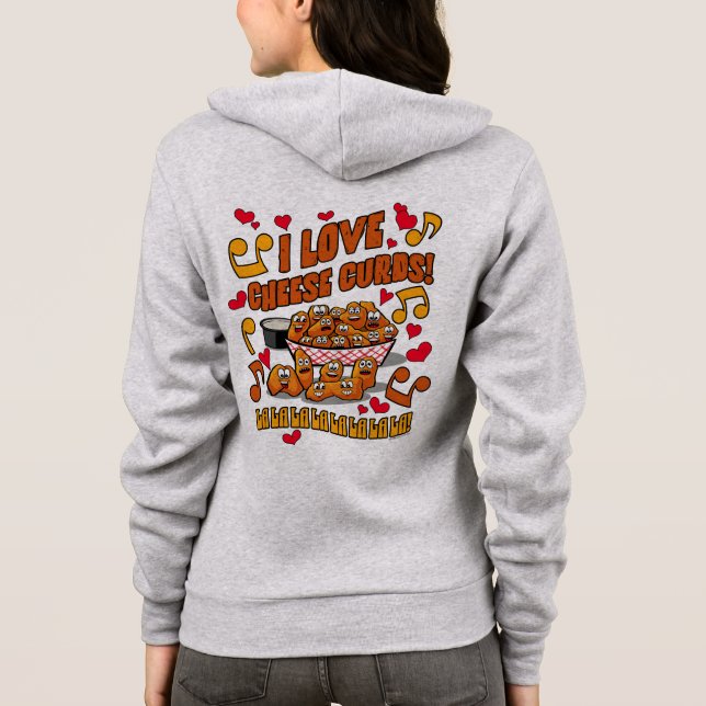 Camiseta Eu Amo Coalhos de Queijo! (Verso)