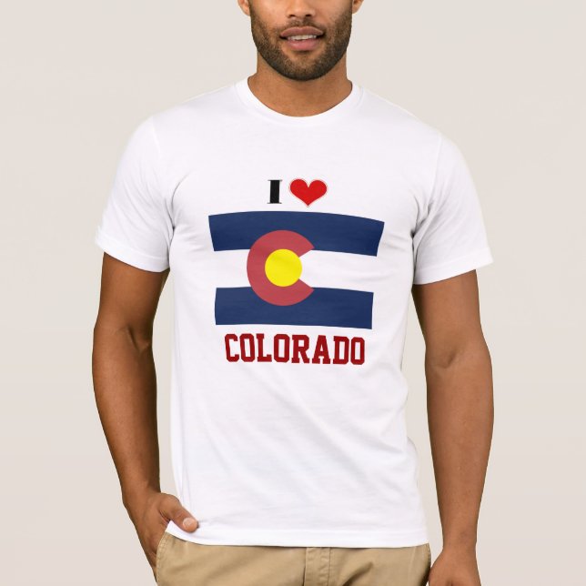 Camiseta Eu Amo Colorado (Frente)