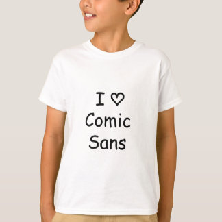 Camiseta Eu amo cómico sem!