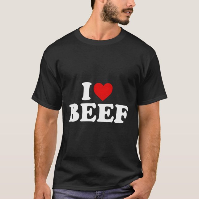 Camiseta Eu Amo Coração de Carne (Frente)