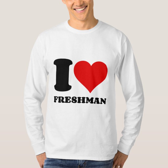 CAMISETA EU AMO CORAÇÃO FRESHMAN (Frente)
