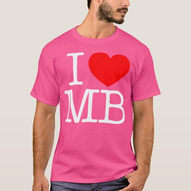 Camiseta Eu Amo (Coração) Mb (Frente)