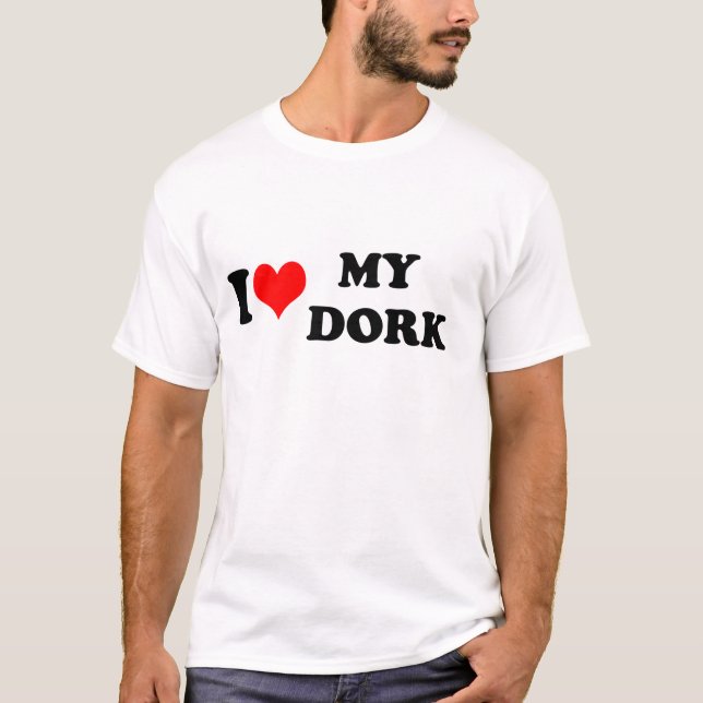 CAMISETA EU AMO (CORAÇÃO) MEU DORK (Frente)