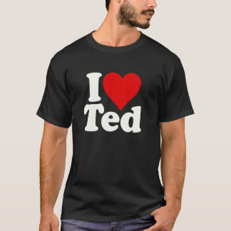 CAMISETA EU AMO CORAÇÃO TED TEDDY THEODORE