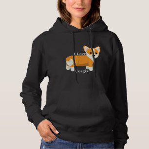 Camiseta Eu Amo Corgis Legal Roupa Corgis